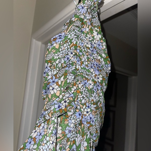 Veronica Beard Taras Floral Silk Mini Skirt - Picture 7 of 9